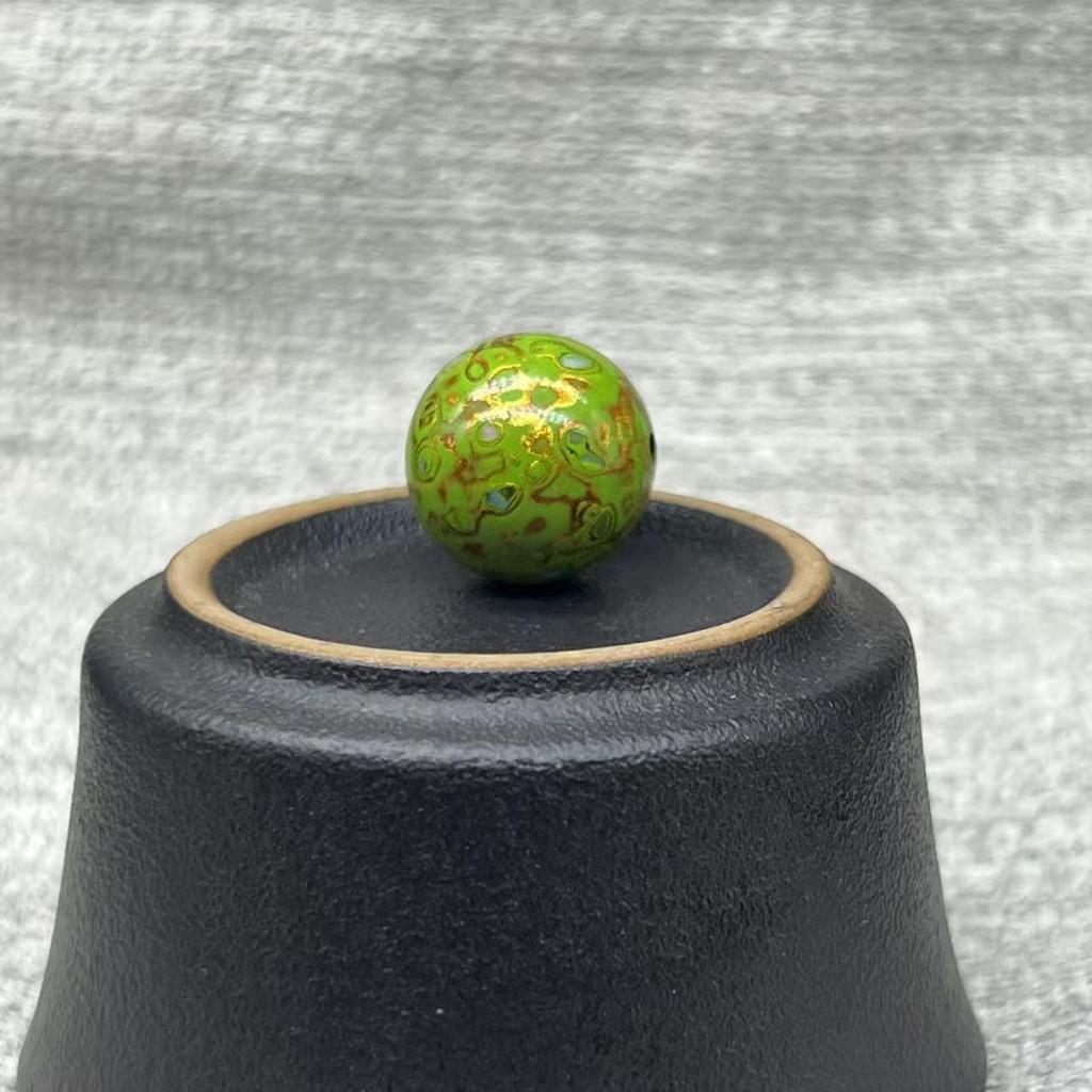 15mm Large Lacquer Loose Craft Beads for DIY Bracelets and Accessories