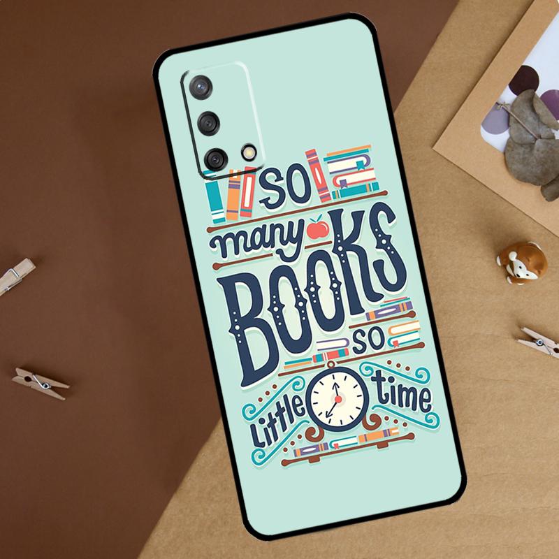 

Read Books illustration For Oppo A60 A40 A80 A74 A94 A54 A18 A38 A58 A78 A98 A16 A76 A96 A15 A57S A17 A77 Phone Case OPPO A80 5G
