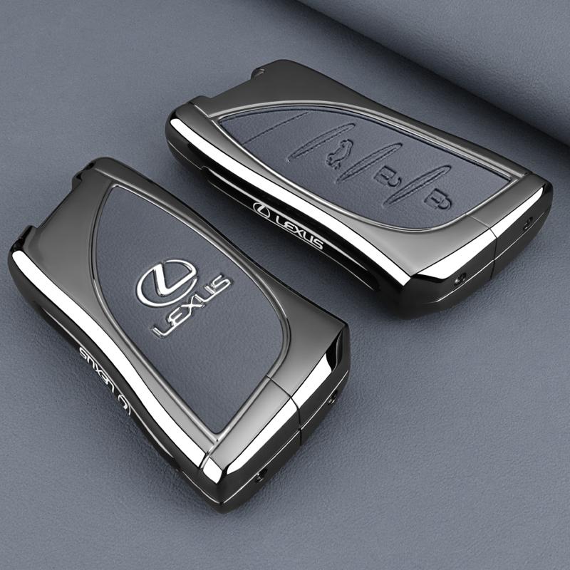 DMTZ1 Zinc Alloy leather Key Case Shell Car Key Cover For Lexus NX ES UX US RC LX GX IS RX 200 250h 350h LS 450h 260h 300h UX200
