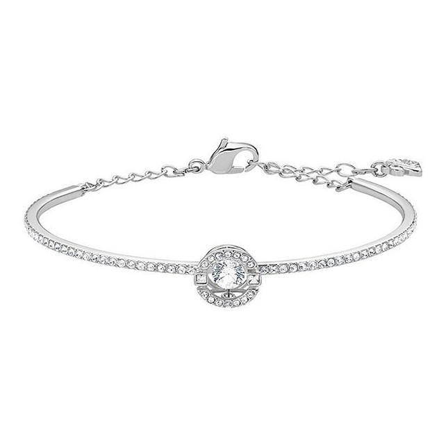 Swarovski Sparkling Dance Heartbeat Bracelet Women bracelet Silver 5497478 Box (Random Color)