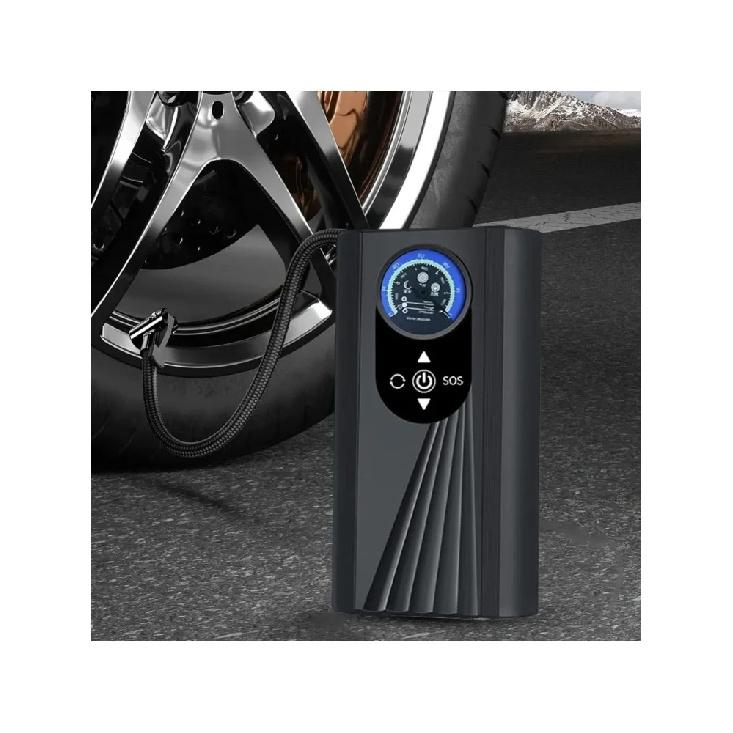 Portable Car Air Pump with Digital Pressure Gauge High-Precision LCD Display Electric Air Pump/Compressor Suitable Motorcycles