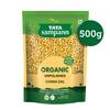 TATA Sampann Organic Unpolished Chana Dal 500g Pack Of 1 High Protein Fiber Rich Lentils