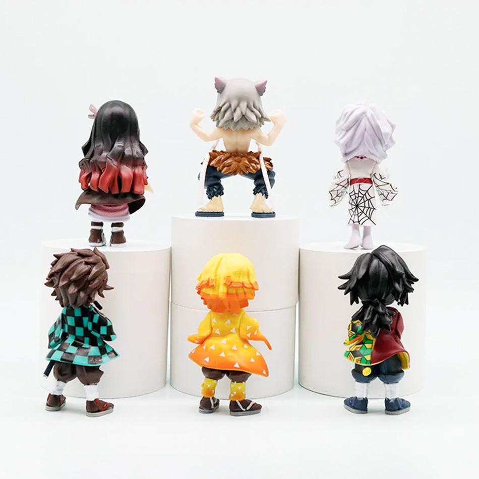 Demon Slayer Blind Box Action Figures Collectible Decoration Kids Toys Mystery Boxes Children Birthday Gifts