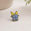 Zinc Alloy Brooch Pin Man Shape Cartoon Banana Lapel