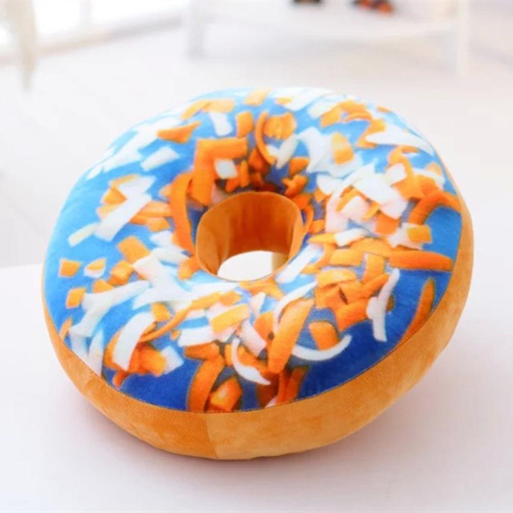 Decorative 3D Donuts Simulation Donut Cushion Super Soft Home Cushion Donuts Pillow Chocolate Donuts Pillow