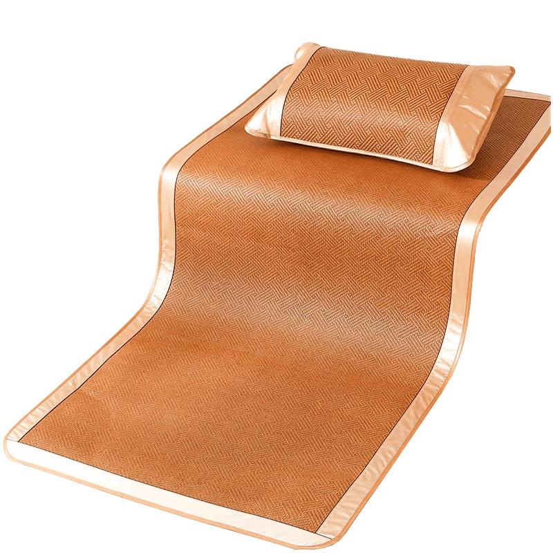 Nanjiren Rattan Ice Silk Cooling Mat Set 90cm x 195cm