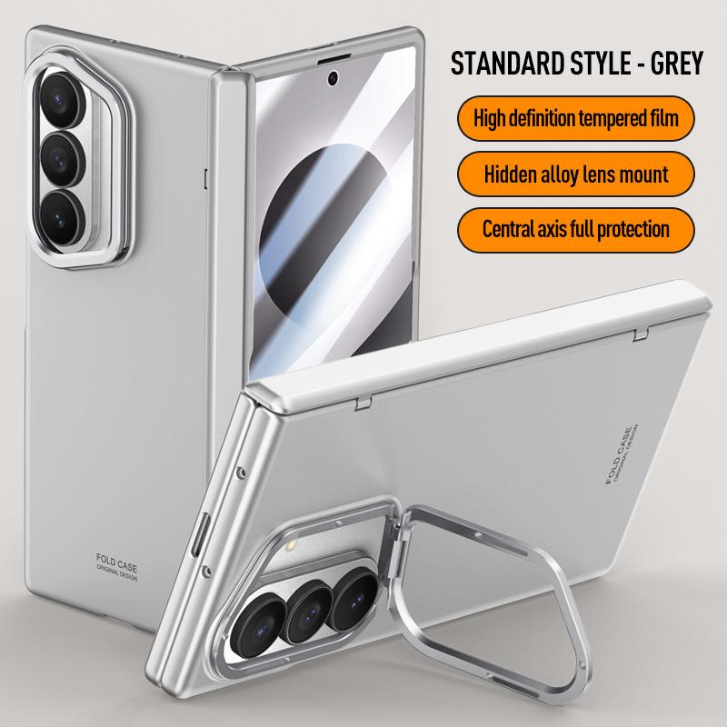 Applicable To Samsung ZFold1Ultra Mobile Phone Case All-inclusive Case Film Integrated Fold1 Lens Holder Magnetic Suction Anti-drop Cover