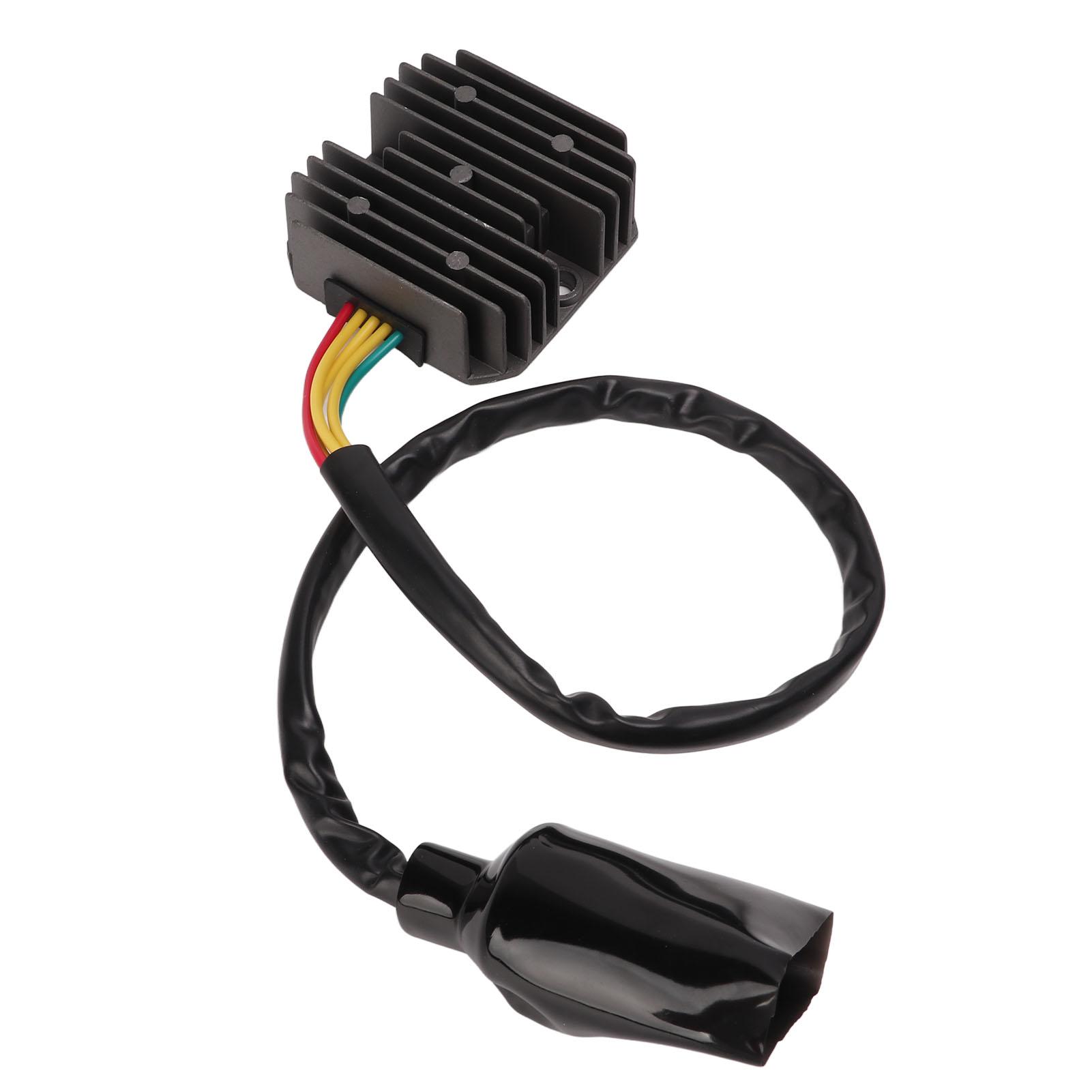 

12 В Мотоциклетный Регулятор Напряжения Выпрямитель Алюминиевый Сплав Водонепроницаемый 31600 MY6 671 для XR650 XR650L