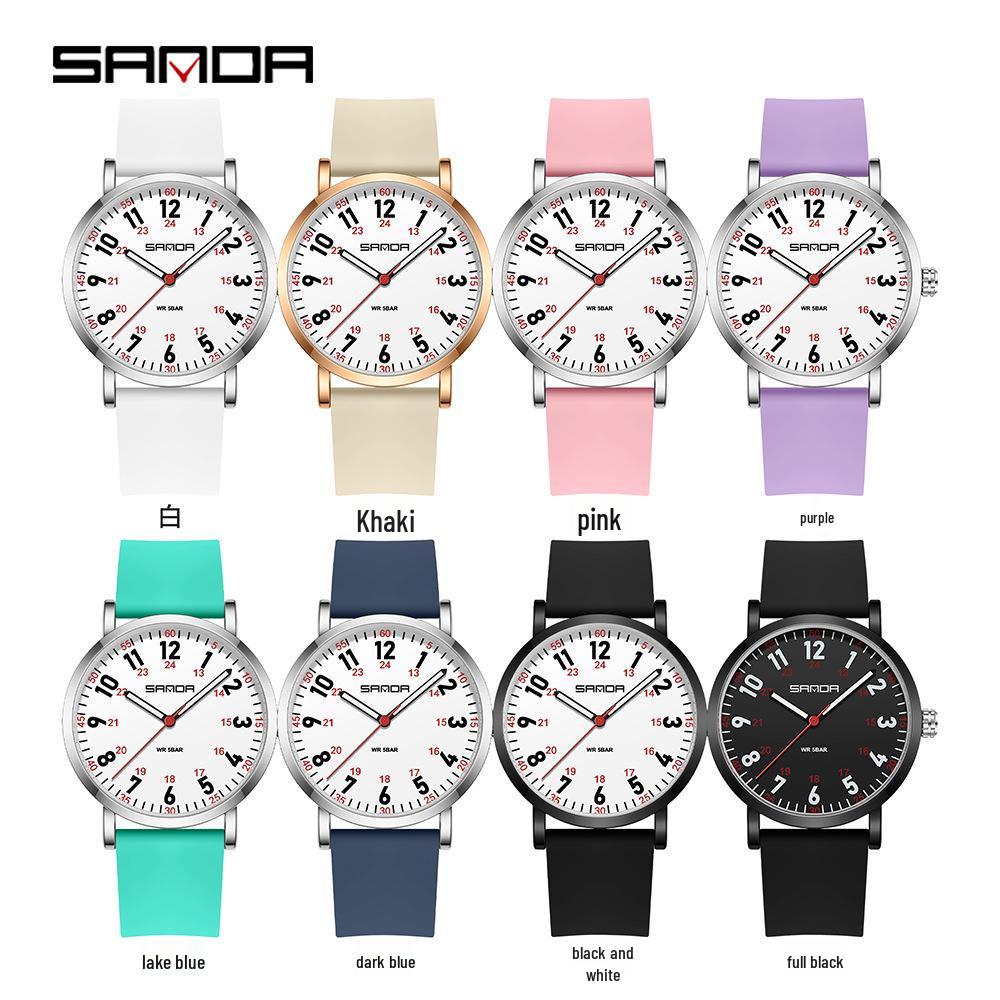 Sanda Women's Luminous Quartz Watch: Stylish, Trendy, and Bestselling Fashion Accessory