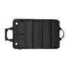 Rollup Tool Bag Organizer Oxford Fabric Ergonomic Handle Portable Rollup Toolbag for Home Maintenance Black