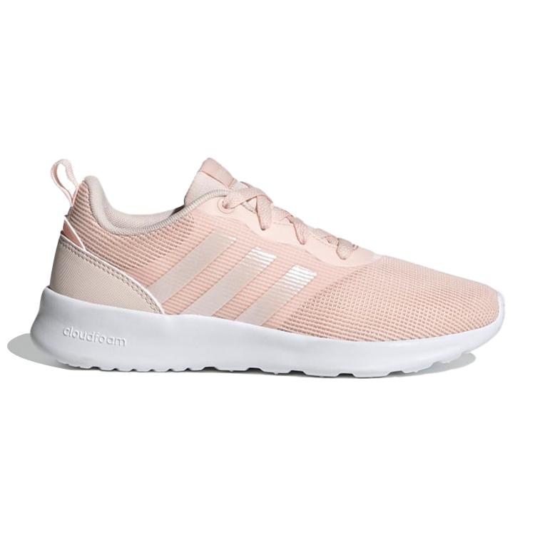 adidas Neo Qt Racer 2.0 K Low Top Kids' Running Shoes Pink White Kids' FW7136