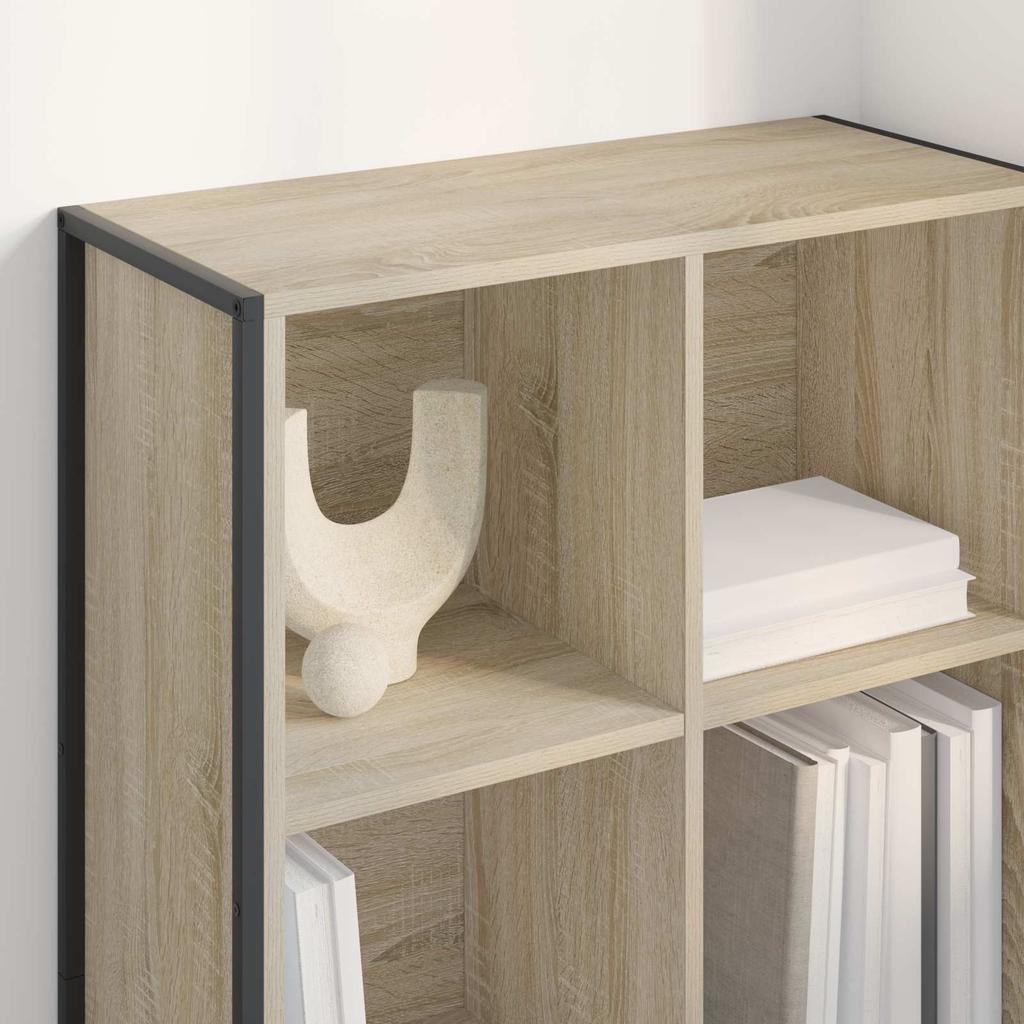 Bookshelf Sonoma 99.5 x 30 x 108.5 cm Particleboard