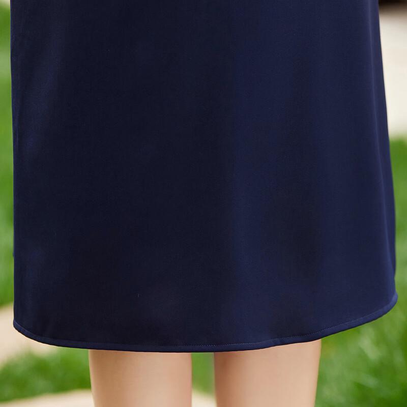 Pasiter Mid-Aged Women's New Chinese Style Embroidered Qipao Dress