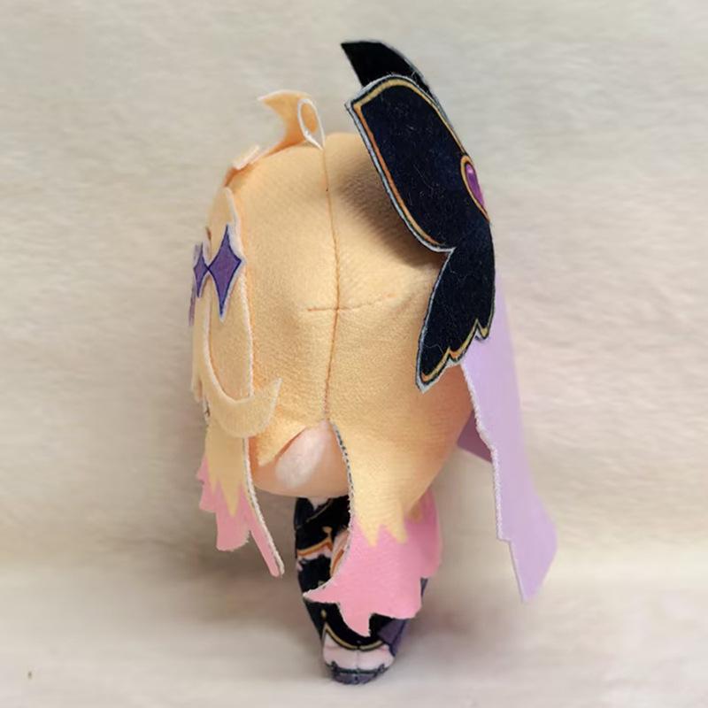 10cm Cute Star Detective Magical Girl Plush Keychain Soft Stuffed Animal Doll Kids Birthday Christmas Gift