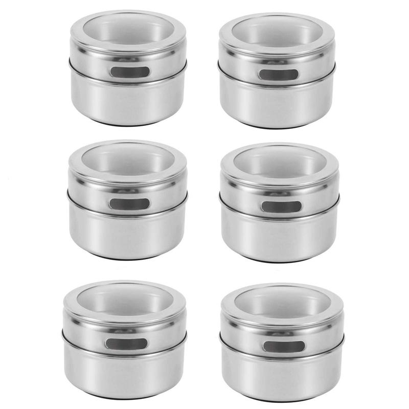 2025 Ny Rostfri Magnetisk Kryddburk Modern Minimalistisk Köksorganisatör Hängande Kryddbehållare Platsbesparande Gadget