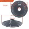1 Pezzo Cono di Carta Woofer per Altoparlante 4/5/6.5/8/10/12 Pollici Kit di Riparazione Bobina Mobile con Sospensione in Schiuma Per Home Theater Studio Sistema Fai da Te