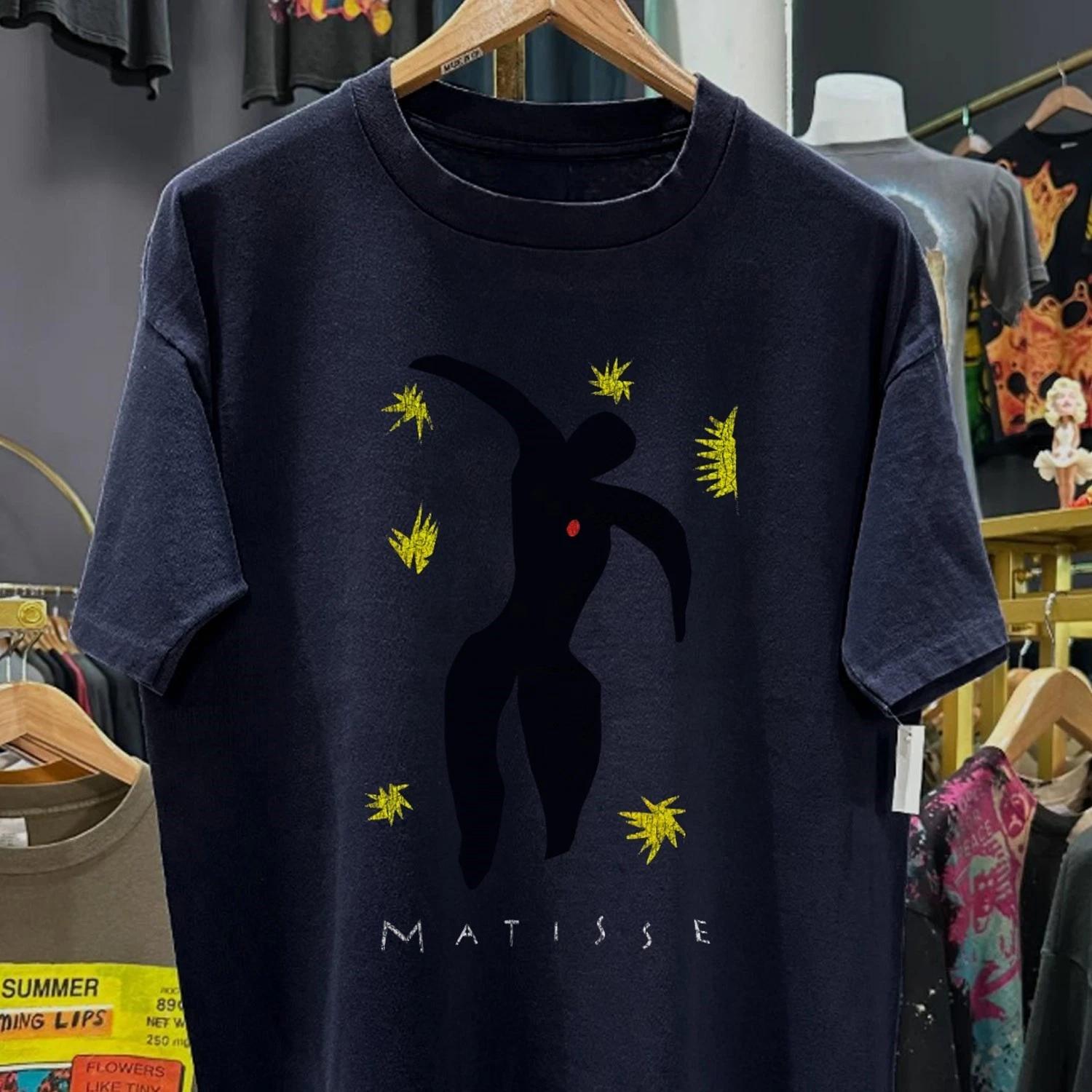 90s Matisse Rare T-Shirt Navy S L