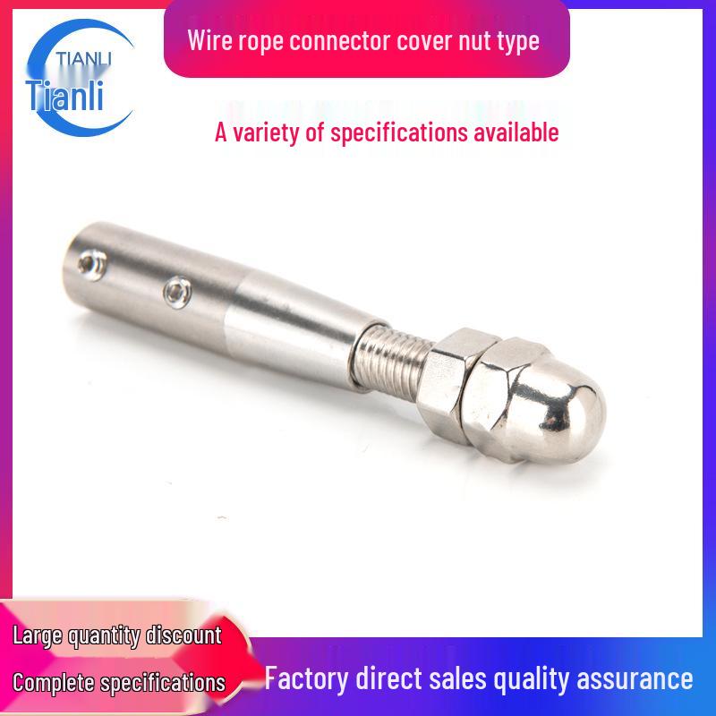 304 Stahlseil-Schlossklemme für Geländer