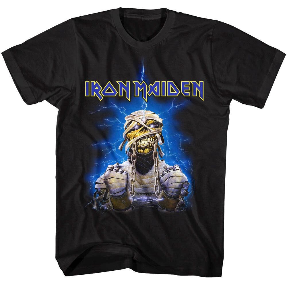 Iron Maiden Powerslave Eddie Mummy Men's T Shirt Egypt Album Heavy Metal Rock