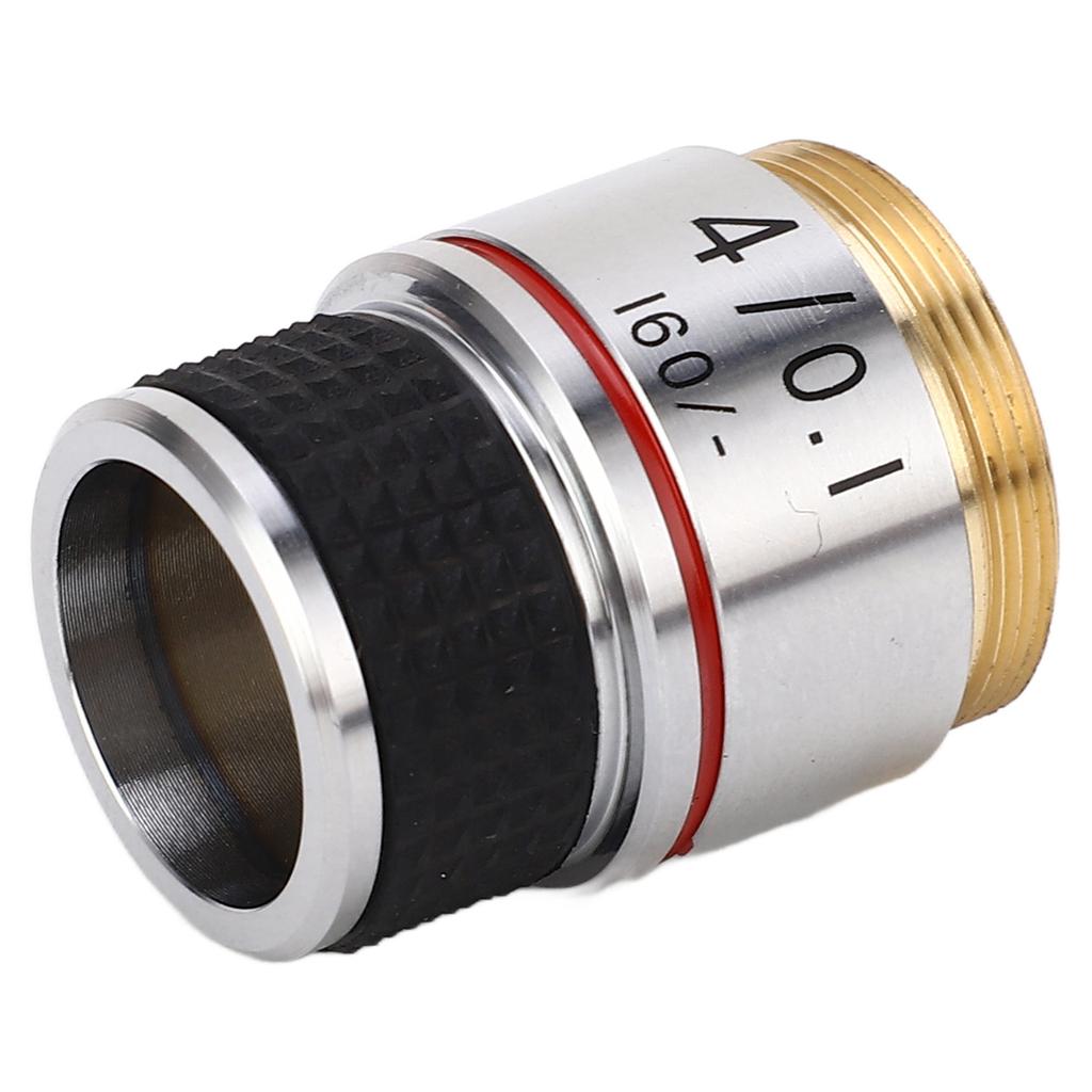 Mikroskop Objektiv Biologisch 4X 185 Achromatisch Universal Standard RMS Gewinde