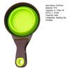 Pet Scoop Silicone Measuring Cup with Sealing Clip 2 In 1 Multi-Function