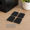 4 Pieces Non-Slip Stilt Foot Pad Stable for Outdoor Surfaces, Painting
