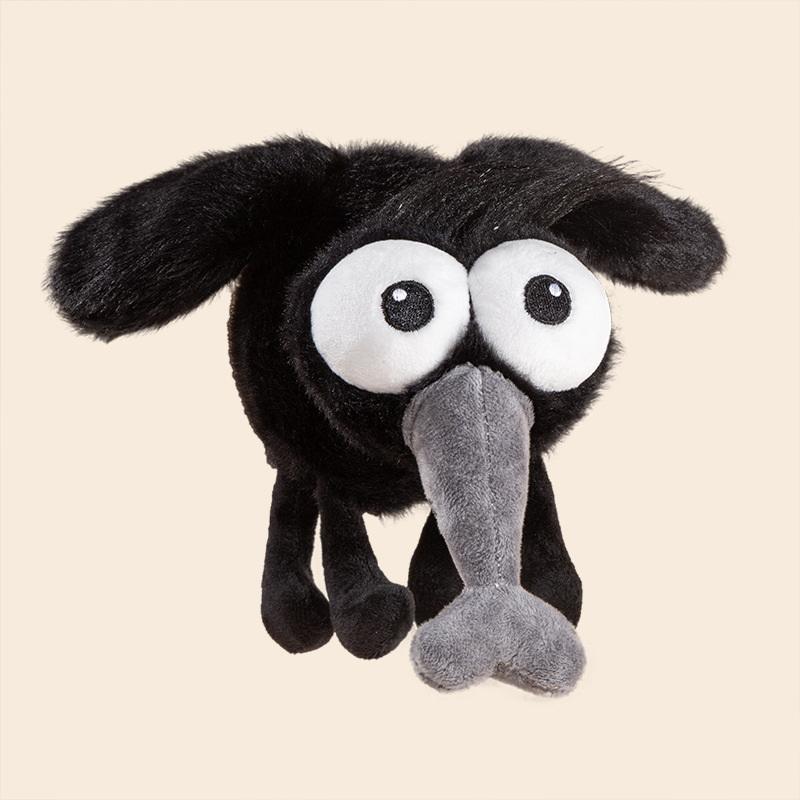 1 Piece 13/25Cm Cute Stuffed Bug With Angry Face Doll Bag Pendant Summer Mosquito Plush Toy Funny Gift For Kids Home Decor