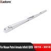 For Nissan Patrol Armada Infiniti QX56 2016 2017 2018 Chrome Car Rear Wiper Cover Trim Rear Window Windscreen Arm Blade Covers