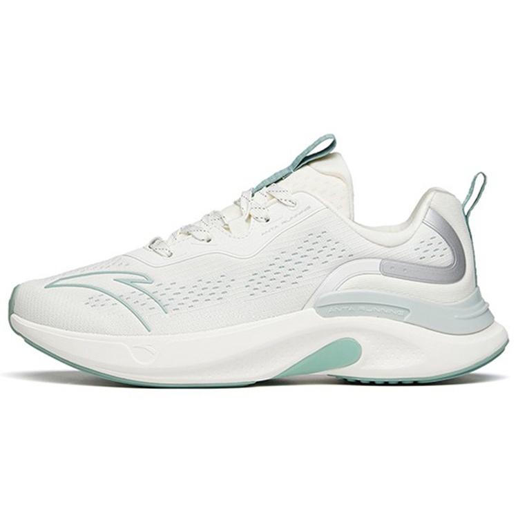 ANTA Runninng Series Sneakers  White Pale Green  Men s 112215561R-2 EU 41