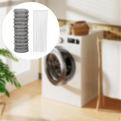 Washing Machine Lint Trap Accessory Easy Installation, Rustproof Mesh Snare Net, with