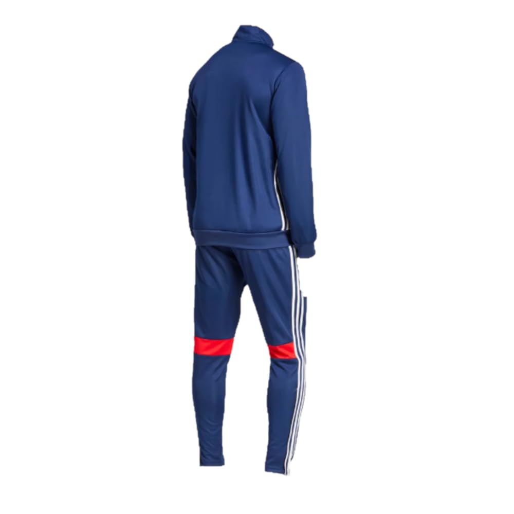 Adidas Tiro 25 Essentials Soccer Tracksuit Set Team Navy Size (KPQ85), Men's Blue/Red (JD0467), J/3XL