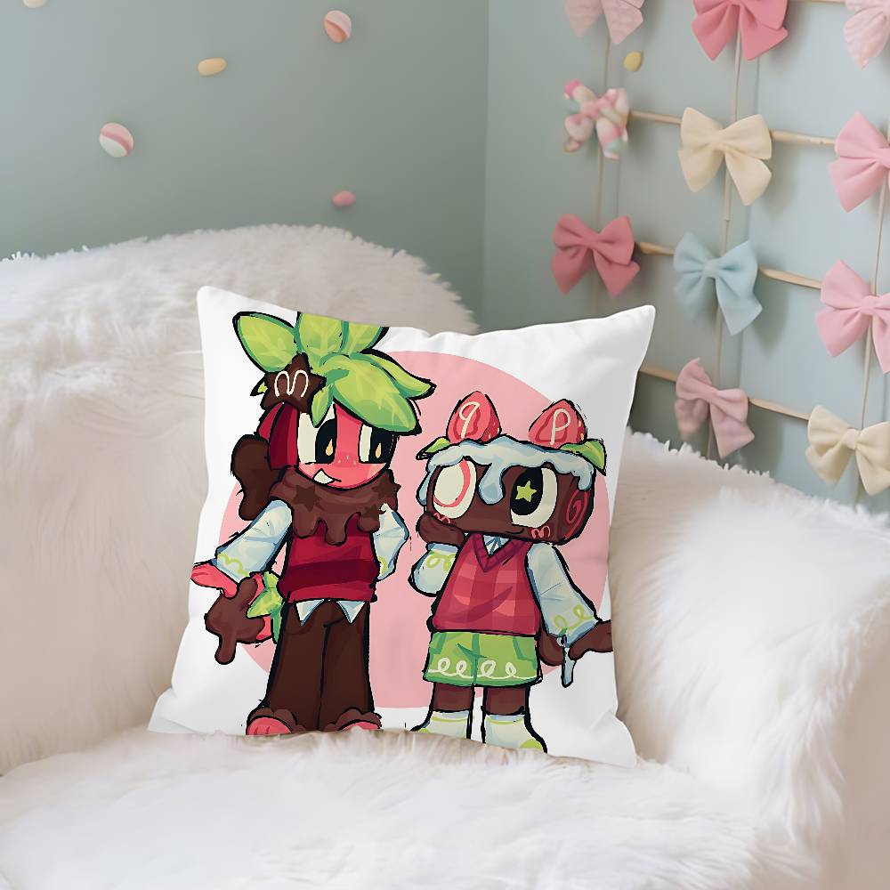 Cosmo Vee Case Plush Fabric Soft Pillowcase Double Sided Print Cushion Cover Household Gifts