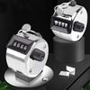 Display Electronic Tally Counter 4 Digit Number Mini Portable Manual Press Tally Counter with Mechanical Button