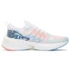 Li Ning Fei Dian Discovery One Piece Woven Low Top Running Shoes Women Sneaker White Blue ARMS008-1