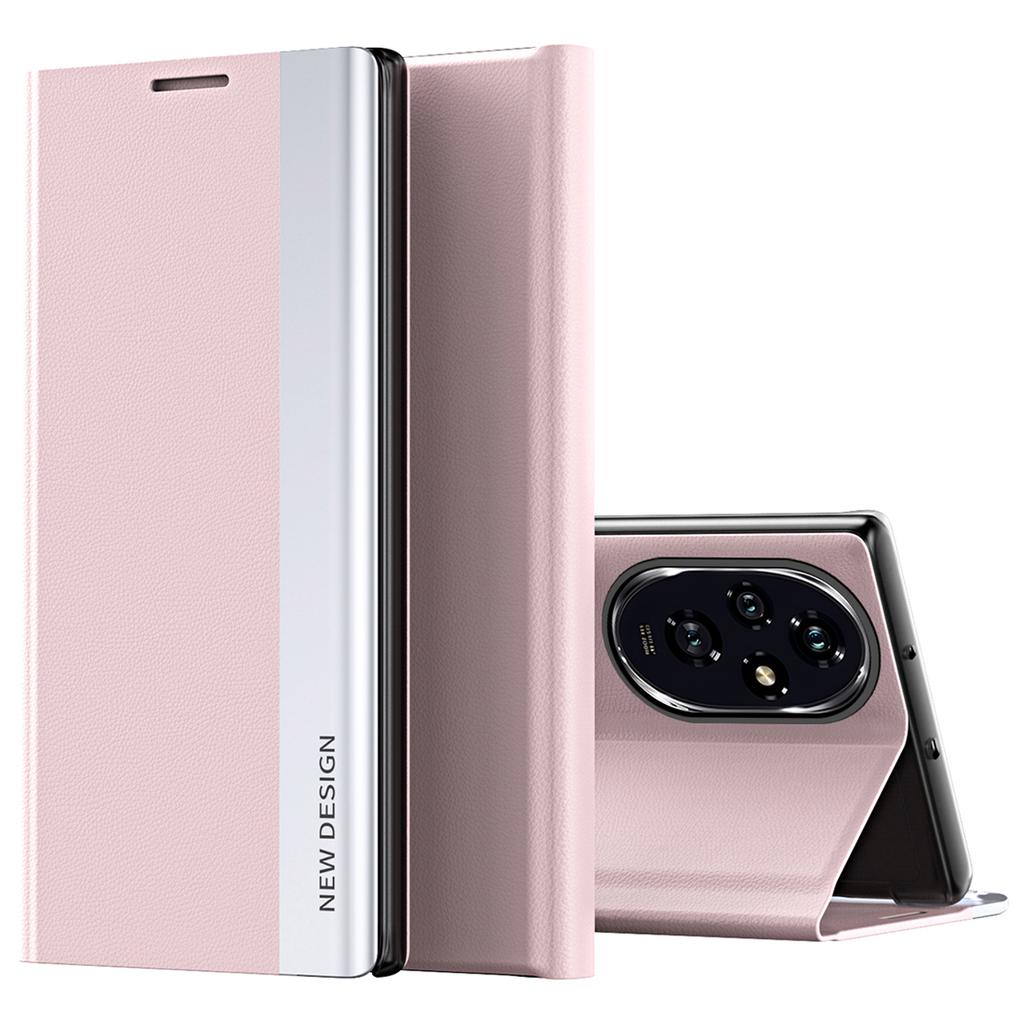 Pouzdro pro Honor 200 Pro 5G Skládací stojánek PU kůže Ochranný kryt na telefon