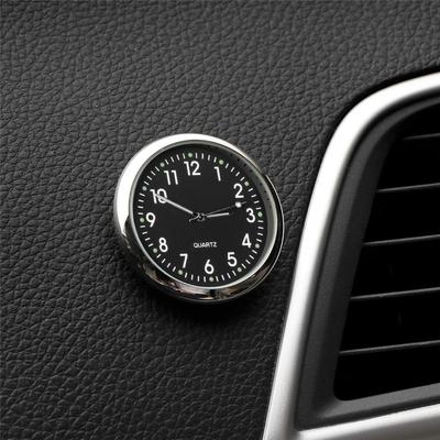 Auto Ornament Uhr Auto Uhr Autos Innendekoration Stick-On Uhr Ornamente Zubehör C