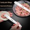 316 Stainless Steel Dumpling & Wonton Filling Scoop Set