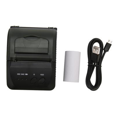 58mm Thermal Printer BT4.0 90mms 203DPI USB Interface Toothed Blade Shipping Label Printer for