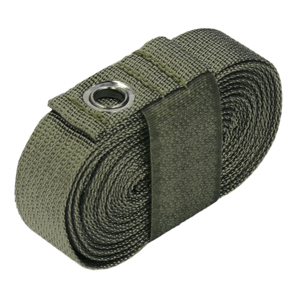 Outdoor Tent Canopy Extension Belt Multifunctional Nylon Camping Cord Rope Lanyard Military Green
