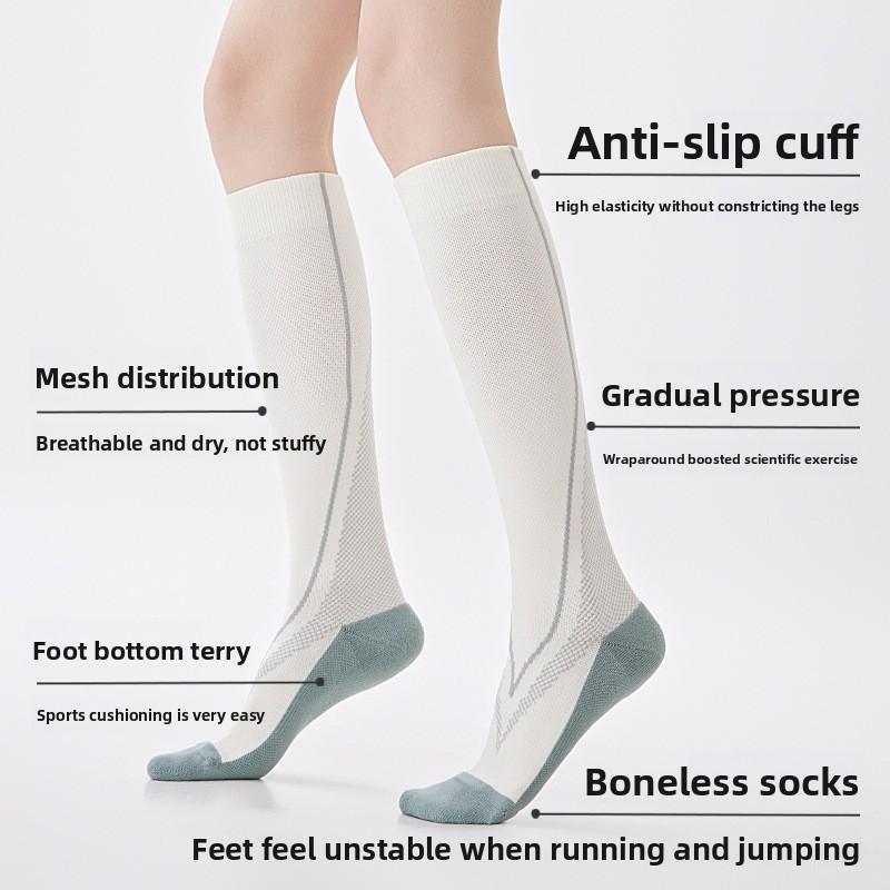 Compression Stockings, Fitness Sports Socks, Children's Pressure Leg Stockings, Hiking and Cycling Socks, Long Socks