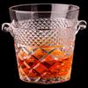 Flavinmci Large Crystal Glass Ice Bucket
