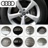 Hub Caps Hot For qaz24 4P 60/61/68/69mm For qaz24  Alloy Wheel Centre Caps Hubs Dust Covers qaz24 A3 8L  8P A4 B5  B6  B7 A6 C5