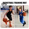 Basketball Training Mat for Kids Improve Dribbling Skills Non-Slip Surface Mat Foldable Anti-Slip Sport Mat Ball Control Dribble Practice Mat