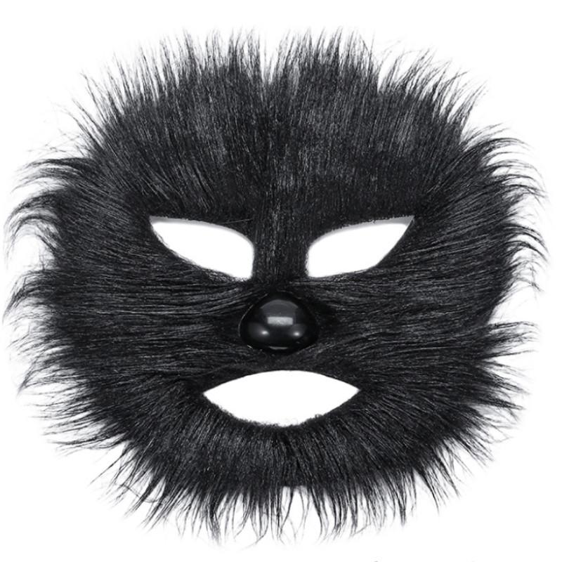 Halloween Fake Beard With Monkey Design For Adults Party Costumes