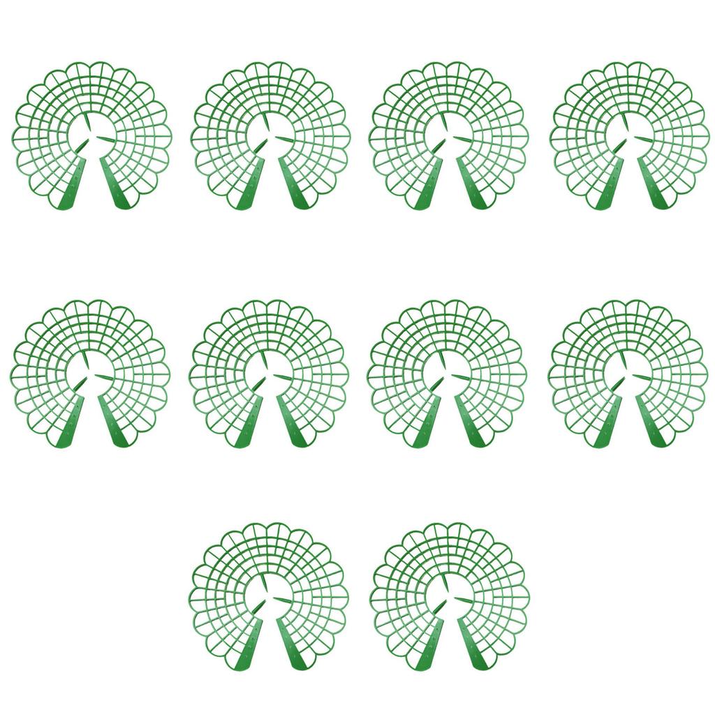 10pieces Strawberry Plant Support Stand | Rack Protector With Growing Holder Cage Strawberry Mats