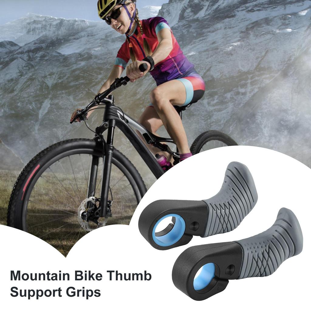 Bike Grips Bike Handlebar Thumb Rest Grips Rest Cycling Thumb Accessories For Sports Scooter Dirtbike Motorcycle Kids Outdoors