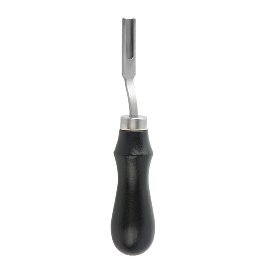Stainless Steel Leather Shaver Edge Scraper Professional Leather Edger for Leather DIY