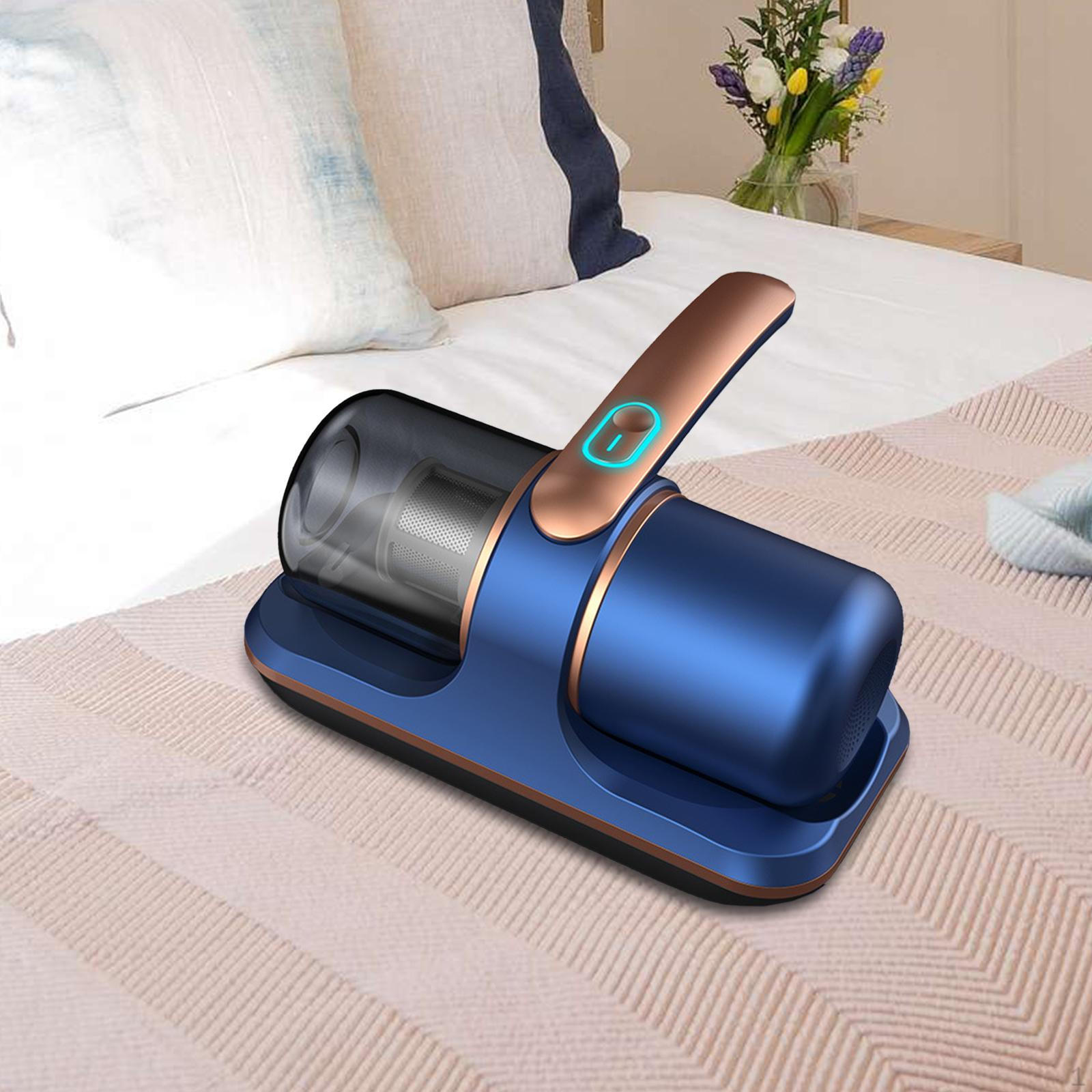 

Очиститель матрасов, беспроводной пылесос для удаления клещей с одеял, подушек, диванов, серый, красный Blue Aureate