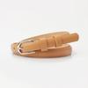 Slim Womens Fashion Belt With Alloy Pin Buckle Adjustable Waistband Jeans Skirts Casual Outfits