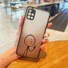 Cute Middle Finger Funny Man Galaxy A53 5G Case For Samsung A52 A52s A13 A14 A21S A23 A32 A33 A51 A71 A73 Phone Case Matte Cover
